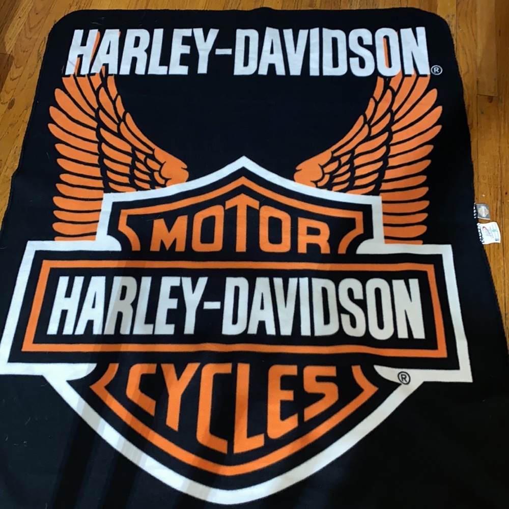 Harley Davidson blanket